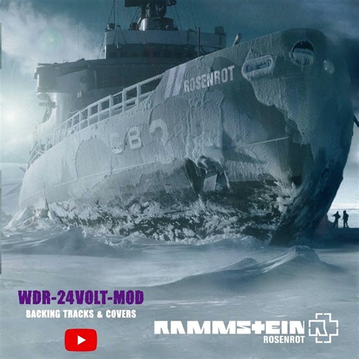 Rammstein - Benzin (Backing Track) No Guitar *CLIP* Full Video Attached