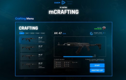 Codem - Craft [ESX - QB ] [RELEASE]
