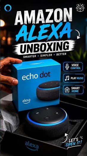 I Finally Got The New Amazon Echo Dot! 🤫 | Unboxing & First Setup