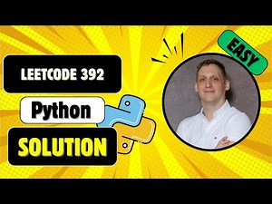 LeetCode 392: Is Subsequence - Easiest Two Pointers Solution