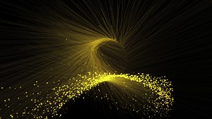 Modern Opener with dynamic motion geometric elements. Background for scene and titles, logos. Motion abstract geometric background. Transition with alpha channel. Video 4K, 60FPS