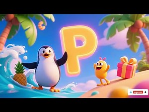 Lets learn the Alphabet Letter P | Kids Learning Video | Pre-School