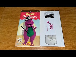Opening & Closing To Barney In Concert 1996 VHS