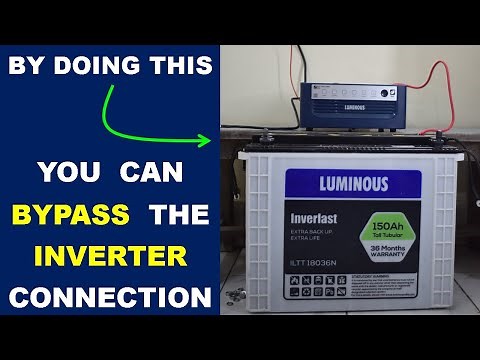 How to Remove inverter Connection | How to bypass inverter connection | Electrical Technician
