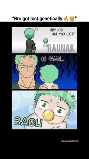 Bro got lost genetically ...‼️😭 #onepiece