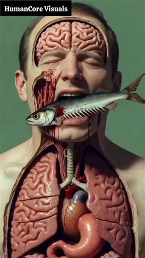 When a Fish Bone Gets Stuck… What Happens Inside You? 😳