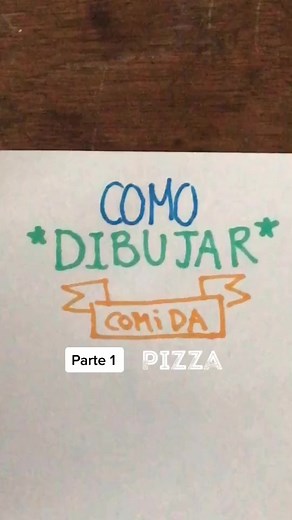 Cómo dibujar comida: Tutorial de pizza fácil
