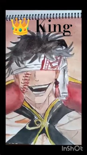 King 👑 Drawing #artisticchannel #art #sketch #animeeart #shortsfeed #artwork