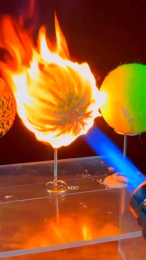 MELTING EXPERIMENT: How Many Seconds Does It Take to Melt a Ball? 🔥⚽🧪