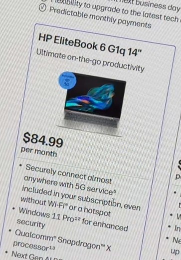 HP’s new “Laptop subscription) scam.. #carterpcs #tech #hp #laptop | hp
