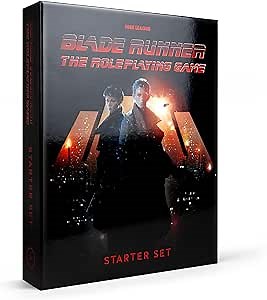 Free League Blade Runner RPG Starter Set, SciFi Roleplaying Game, Adults, Teens Ages 16+