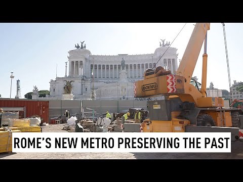 Rome's new Metro line showcases its deep past in 'museum stations'