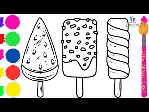 How to Draw a DELICIOUS Ice Cream | Easy Step by Step Tutorial