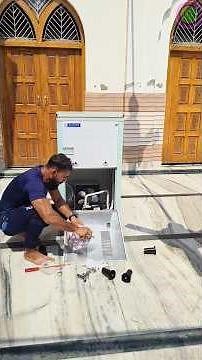 water cooler fitting installation #watercolor #water #plumber