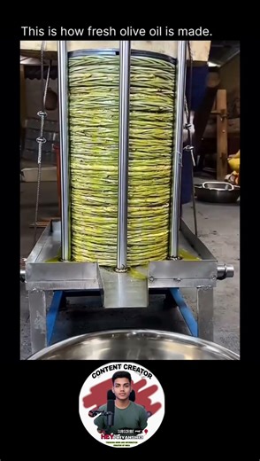 the process of making olive oil 😱 #shorts