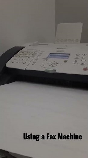 Using a Fax Machine (Part 1)