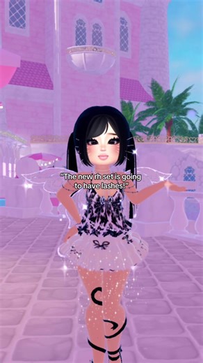 🥹 #royalehigh #roblox #set #foryoupage #lashes | Roblox