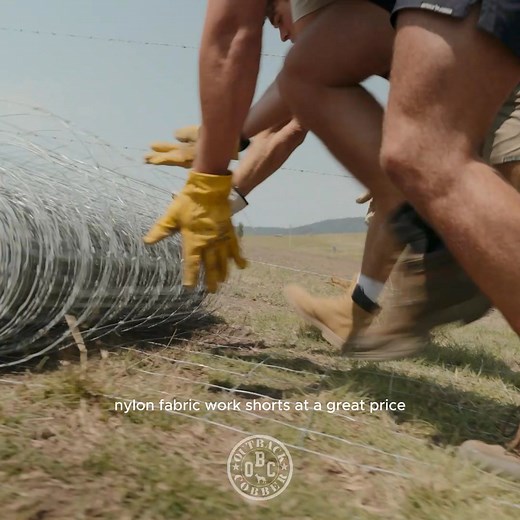 Outback Cobber Work Shorts Elastic Waist & Rip Stop Stretch Fabric Shop today https://www.outbackcobber.com/collections/work-shorts-1 | Outback Cobber