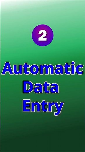 How to do data entry accurately in Excel | Speak on Enter