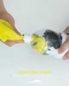 3 Smart Ways to Store Plastic Bags for Easy Reuse