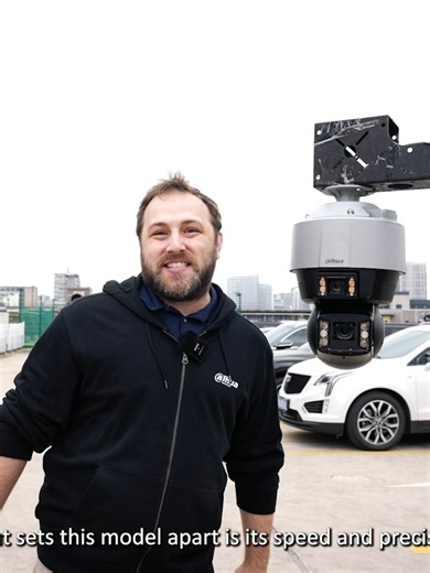 Powerful zoom. Intelligent tracking. Crystal-clear monitoring. Discover the performance of the SDT5X PTZ Camera — built for precision, flexibility, and reliable security. #PTZCamera #SecurityTech #DahuaTechnology #SmartSecurity