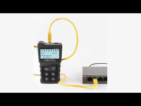 POE checker NF-488:Professional testing POE switch