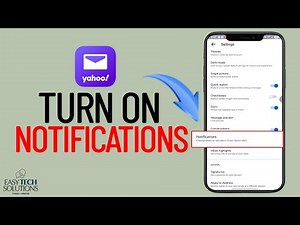 How to Turn On Notifications for Yahoo Mail App (2025 Step-by-Step Guide)