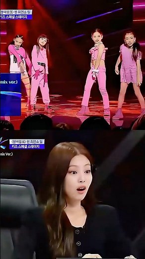 Blackpink Meets Their Mini Versions 😍💕 #shorts #blackpink