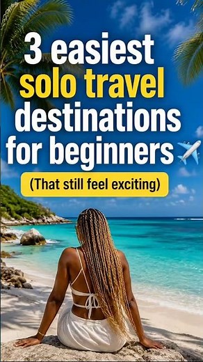 3 Easiest Solo Travel Destinations For Beginners and Here’s Why #travel #traveling #motivation