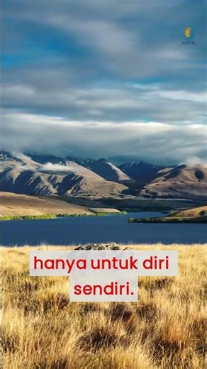 KALAU KAMU MAHU HIDUP BERMAKNA #Motivasiharian #motivasi