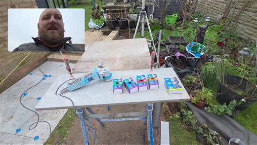 Testing out the new Tile Rite Porcelain Bullnose Sanding Pads! 💎 If you’re tired of sharp, factory edges on your porcelain mitres or steps, these are a game changer. Super smooth finish and way more control than a standard grinding wheel. ​@TileRite ​#tiling #tiler #tiletools #porcelain #constructiontips