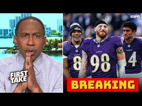FIRST TAKE | Stephen A. Smith SHOCKED by Maxx Crosby traded to Ravens: Super Bowl for Lamar