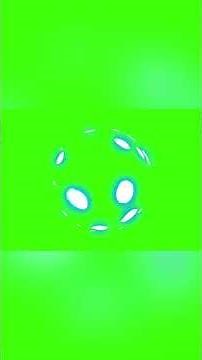 2D Electric Shock & Thunder Effects | Blue Lightning Overlay (Chroma Key)