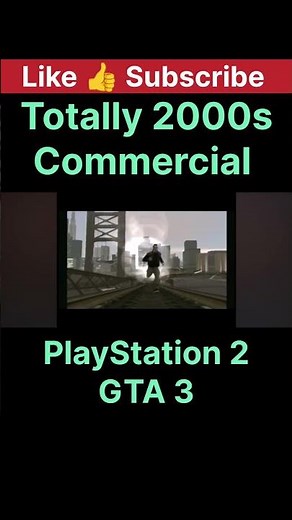 PS2 GTA 3 Commercial 2000s Gaming Was Wild!