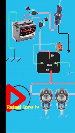 Cómo conectar un relay a tus luces de manera fácil