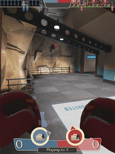 Capturing Intel in Team Fortress 2 Gameplay
