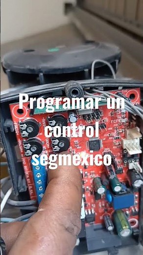 cómo programar un control seg México