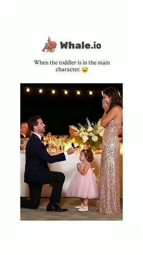 Abdul Kareem Mohammed on Instagram: "The post shares a 10-second viral video from early December 2025 depicting a toddler interrupting her father's proposal by declaring "No" and tugging him away with "Come on Daddy, let's go home," capturing a spontaneous family mishap that has spread across YouTube and Facebook. - Authored by mem.ezarella77 , whose bio highlights enjoyment of "unique things," the clip aligns with the account's focus on light-hearted, shareable content, evidenced by 318 likes a