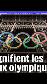 JO de Paris 2024 : Quelle est la signification des anneaux Olympiques ?