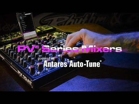 Peavey PV® AT Series Mixers featuring Antares® Auto-Tune®