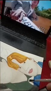 park jimin 💜‪@BTS‬ #shorts #drawing #art #bts #artistarmy #parkjimin