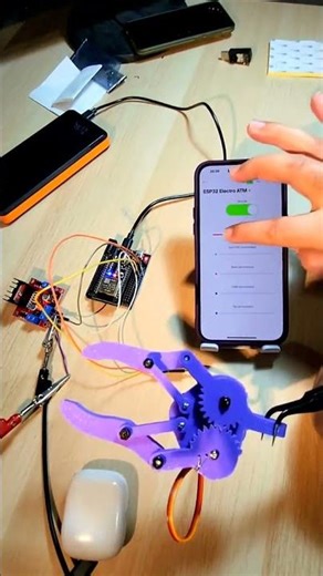How to build a Robot Arm with ESP32 and control itwth Blynk IoT (Part 1)