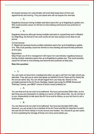 Airman Leadership School Als Practice Test Latest Update Act video