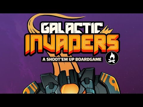 Galactic Invaders. Componentes y Cómo se juega.