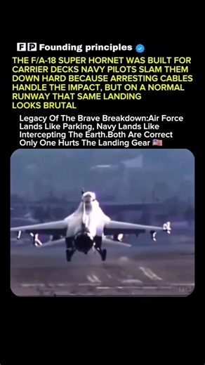 That Navy F-18 Landing Hits Different #soldier #USA #USNavy #USArmy #Military