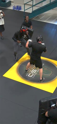 Take a look back at Platoon 2503 going through Baton Training! #BatonTraining | Mecklenburg County Sheriff's Office, Charlotte NC