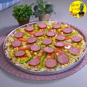 There's no easier pizza than this, you don't need to save it or use a blender | Recipe is easy