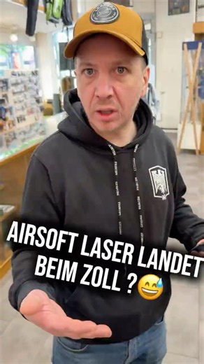 Airsoft laser module stuck in customs? 😅 #airsoft #airsoftshorts #shorts