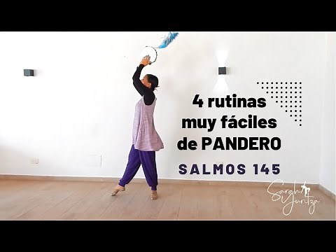 4 Very Easy Tambourine Routines (Psalm 145) - Christian Dance