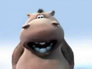 The Lion Sleeps Tonight - Hippo Singer (normal,fast and slowly).